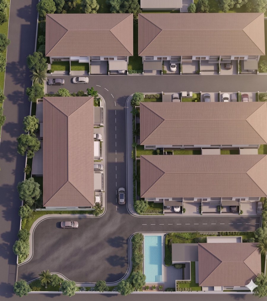 Villa aerial